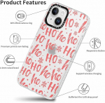 Pnakqil Christmas Dėklas iPhone 16 Pro Max Ho! ho! Rožinis