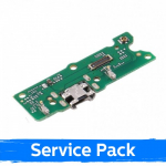 Charging Port &Uuml;hildub Huawei Y5 2018 Koos Flex / Plata Original (Service Pack)