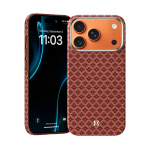 Benks Magnetic Armor Air Armor Grid Kevlar Case Metal Frame 600D (H070) Iphone 17 Pro Max jaoks oranž