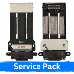 Krovimo lizdas skirtas Apple iPad Mini 7 (2024) su lanksčiąja jungtimi / Grey / (Service Pack)