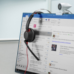 HP Poly &bdquo;Poly Blackwire 5220 Stereo&ldquo; &bdquo;USB-C&ldquo; ausinės + 3,5 mm ki&scaron;tukas + &bdquo;USB-C/A&ldquo; adapteris