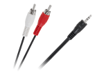 3,5 mm jack&ndash;2 RCA kaabel, 15 m