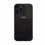 Audi Carbon Fiber iPhone 14 Pro 6.1" must/must hardcase AU-TPUPCIP14P-R8/D2-BK