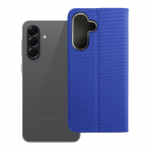 SENSITIVE knygos tipo dėklas telefonui SAMSUNG A56 5G &scaron;viesiai mėlyna