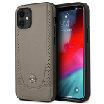 Mercedes Urban Line &uuml;mbris iPhone 12 mini jaoks - pruun