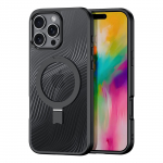 Dux Ducis Aimo Mag &Uuml;mbris with MagSafe and Stand jaoks iPhone 16 Pro - must
