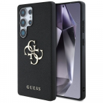 Guess Grained Big 4G Logo Small Classic Logo &uuml;mbris jaoks Samsung Galaxy S25 Ultra must