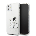 Karl Lagerfeld Choupette Fun iPhone 11 / Xr &Uuml;mbris - l&auml;bipaistev
