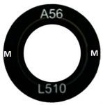 Samsung A566 A56 5G lens jaoks camera Must (lens Macro) 1pcs (service pack)
