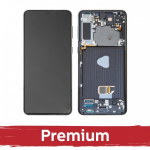 LCD ekranas suderinamas su Samsung G996 S21 Plus su rėmeliu / Phantom juodas / OEM