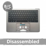 Klaviatuur (korpuse raamiga) MacBook Pro 14" (2021) A2442 hall (8.5/10 demonteeritud)