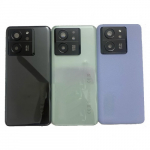 Galinis dangtelis skirtas Xiaomi 13T Pro (13T) / Black / (su kameros stikliuku) OEM
