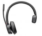 Poly &bdquo; Voyager 4310-M UC&ldquo; ausinės +laidas su &bdquo;USB-A&ldquo; ir &bdquo;USB-C&ldquo; antgaliais + BT700 raktas