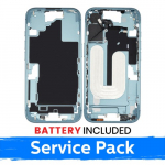 Apple iPhone 16 keskkere korpus + aku / Teal / (Hoolduspackett)
