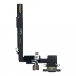 Doonorseadmest eemaldatud originaalne iPhone 16 Pro Max USB-laadimispesa lintkaabel &ndash; must