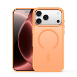 DUX DUCIS YIND kaitse&uuml;mbris seadmele iPhone 18 Pro Max / 17 Pro Max, MagSafe'iga &uuml;hilduv, avatud r&otilde;ngaga versioon, v&auml;rv: oranž