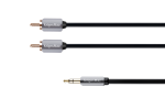 Kruger&Matz 3,5 mm jack-pistikust 2 RCA stereokaabel, 3,0 m