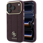 &Uuml;mbris mudelile IPHONE 18 Pro/17 Pro &uuml;hildub MagSafe'iga (Stripe Peony 4G Logo) (v&auml;rv: bordoopunane)