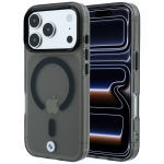 BMW Sign Frosted IML metalllogoga MagSafe-&uuml;mbris iPhone 17 Pro / 18 Pro jaoks, must
