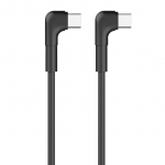 Maxlife MXUC-09 angle cable USB-C - USB-C 1,0 m 60W must
