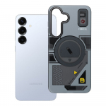 FORCELL F-PROTECT Lygiai su dviejų sluoksnių 4D technologija, militarinio kritimo testo suderinamas su MagSafe SAMSUNG S25 PLUS - cyber pilkas