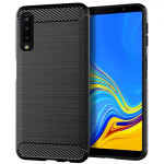 CARBON Dėklas telefonui SAMSUNG A7 2018 ( A750 ) - juodas
