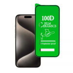 Apsauginis stiklas HARD KERAMINIS IPHONE 15 PRO MAX JUODAS