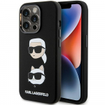 KARL LAGERFELD &uuml;mbris jaoks IPHONE 15 Pro Max KLHCP15XSDHKCNK (Silicone KC) must