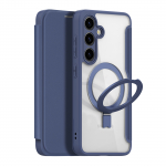 Dux Ducis Skin X Pro &uuml;mbris with magnetic ring/stand jaoks Samsung S24+ - sinine