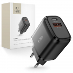 Tech-Protect C20W Laadija USB-C PD 20W / USB-A QC 3.0 - must