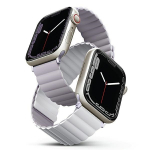 Uniq Revix dirželis Apple Watch 1/2/3/4/5/6/7/8/SE/SE2 38/40/41mm - alyvinė and baltas