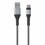 Energizer Ultimate C520CKSL USB-A&ndash;USB-C laadimis- ja andmekaabel, 2 m, h&otilde;bedane