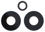 Xiaomi Poco M5 kameros stikliukas Black (only lens 3pcs) ORG