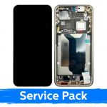 LCD ekranas suderinamas su Xiaomi 15T Pro 5G su rėmeliu / Moch Gold / (Service Pack)