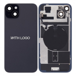 Galinis dangtelis skirtas iPhone 15 / Black / (All parts included) / OEM