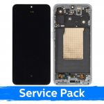 Samsung A576 A57 5G-ga &uuml;hilduv LCD-ekraan koos raamiga / Icyblue / (Service Pack)