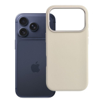 Case for iPhone 18 Pro / 17 Pro Forcell F-Protect Frame Premium compatible with Magsafe antique white