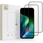 Tech-Protect Glass Fit+ 2 karastatud kaitseklaasi komplekt mudelile Xiaomi Redmi 17 4G / 5G &ndash; must