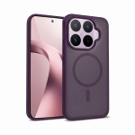 Crong Hybrid Matte Magnetic - Xiaomi 17T MagSafe Case (Purple)