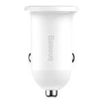 Baseus Grain Pro Car Charger 2x USB 4.8A (valge)