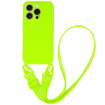 Strap Silicone &Uuml;mbris jaoks Iphone 11 design 2 lime