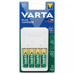 VARTA PLUG CHARGER 57657 + 4 x rechargeable battery R6 (AA) 2100mAh