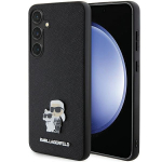 KARL LAGERFELD &uuml;mbris jaoks SAMSUNG S24 KLHCS24SPSAKCMPK (SAFFIANO KC PIN) must