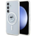 Karl Lagerfeld IML Choupette MagSafe &uuml;mbris jaoks Samsung Galaxy S24 - l&auml;bipaistev