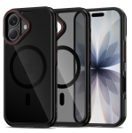 Tech-Protect MagHybrid MagSafe &Uuml;mbris jaoks iPhone 17 - Must and Punane