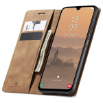 Spacecase Dėklas Wallet Galaxy A26 &scaron;viesiai rudas