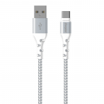 Energizer Ultimate C520CKWH USB-A&ndash;USB-C laadimis- ja andmekaabel, 2 m, valge