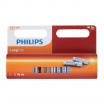 Philips LongLife AAA / R03 1,5 V tsinkpatareid, 12 tk