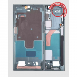 Vidurinis rėmelis Samsung S908 S22 Ultra (žalia)