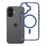 ROAR &uuml;mbris MAG BUMPER, &uuml;hilduv MagSafe-ga, IPHONE 16, tumesinine